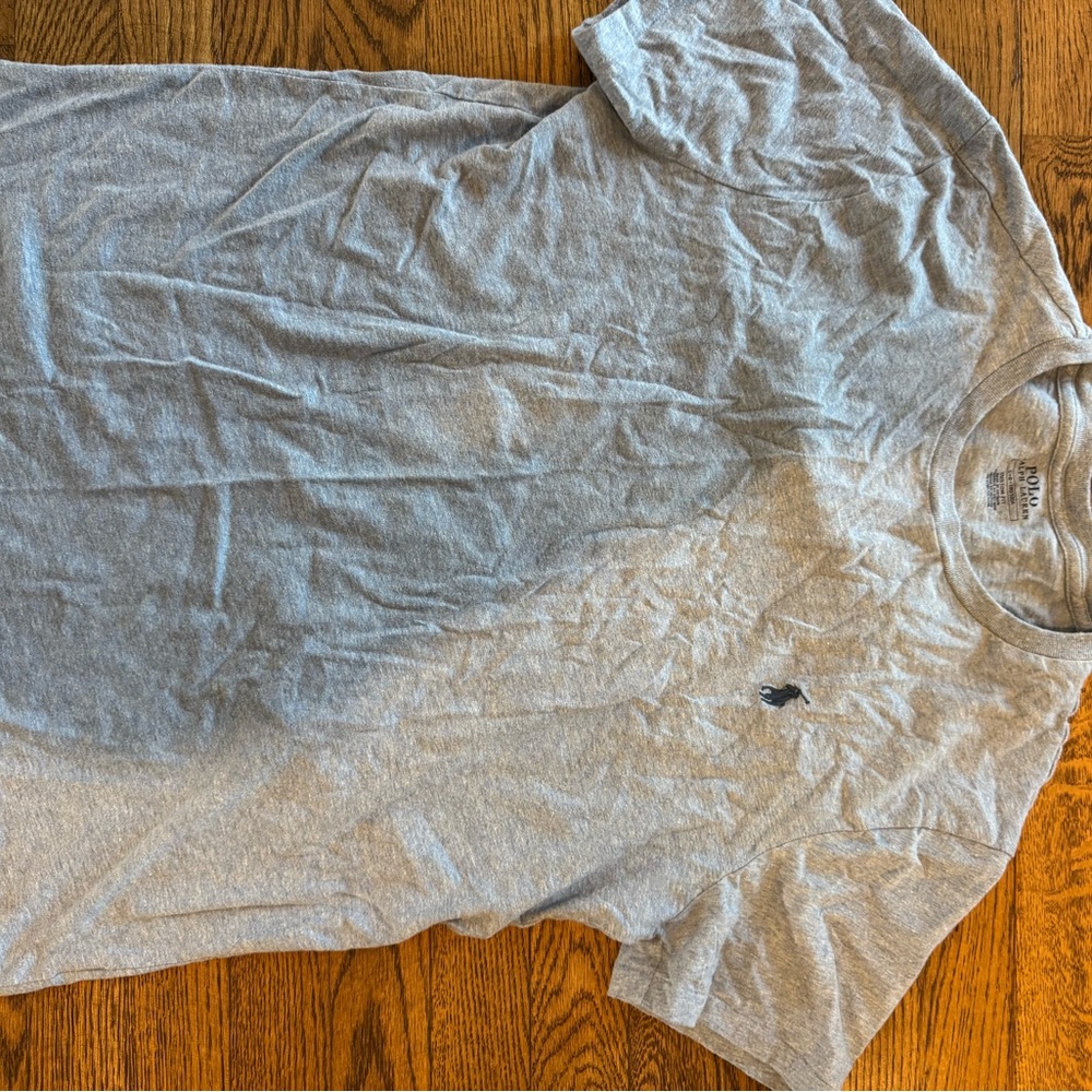Polo by Ralph Lauren Light Gray Men's Tee